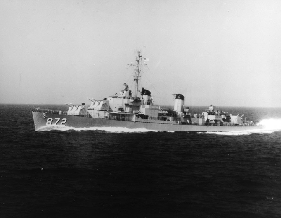 USS Forrest Royal (DD-872), Newport RI, 1953 