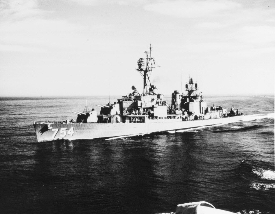 USS Frank Evans (DD-754), 1969 