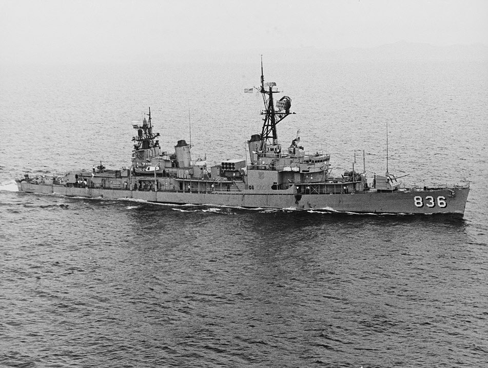 USS George K Mackenzie (DD-836), Tonkin Gulf, 1968 