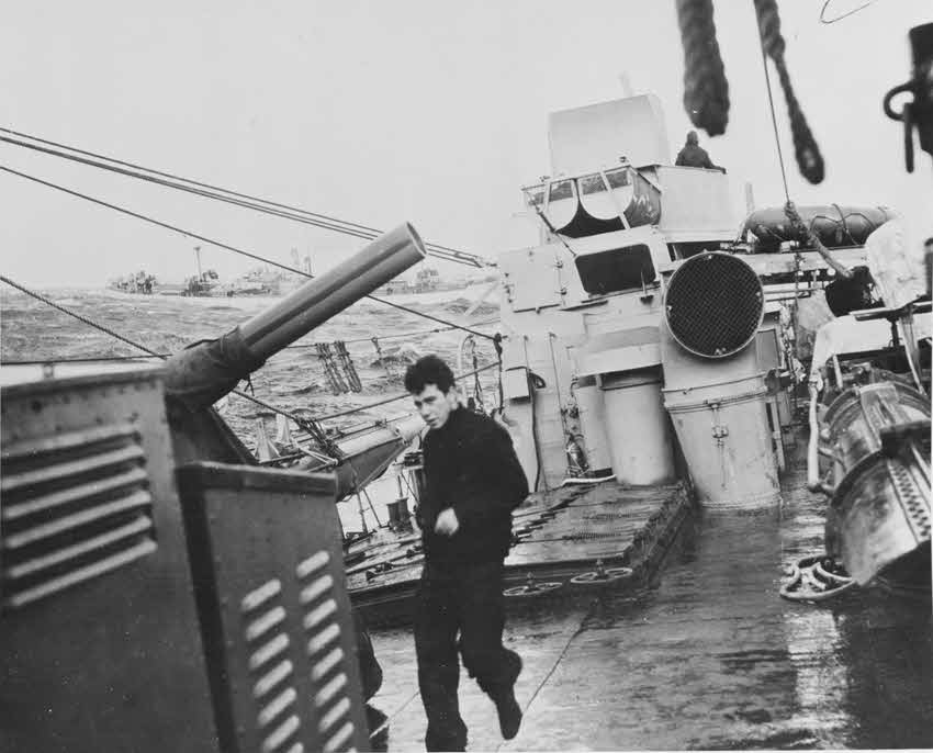 USS Greer (DD-145) in the North Atlantic, June 1943 