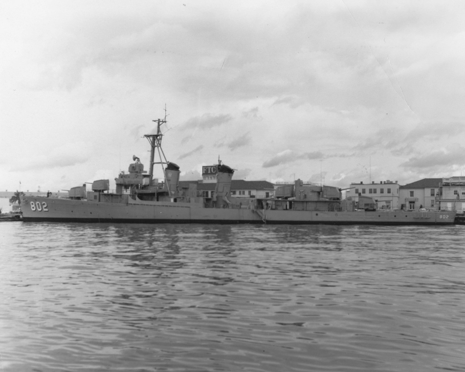USS Gregory (DD-802), San Diego, 1967 
