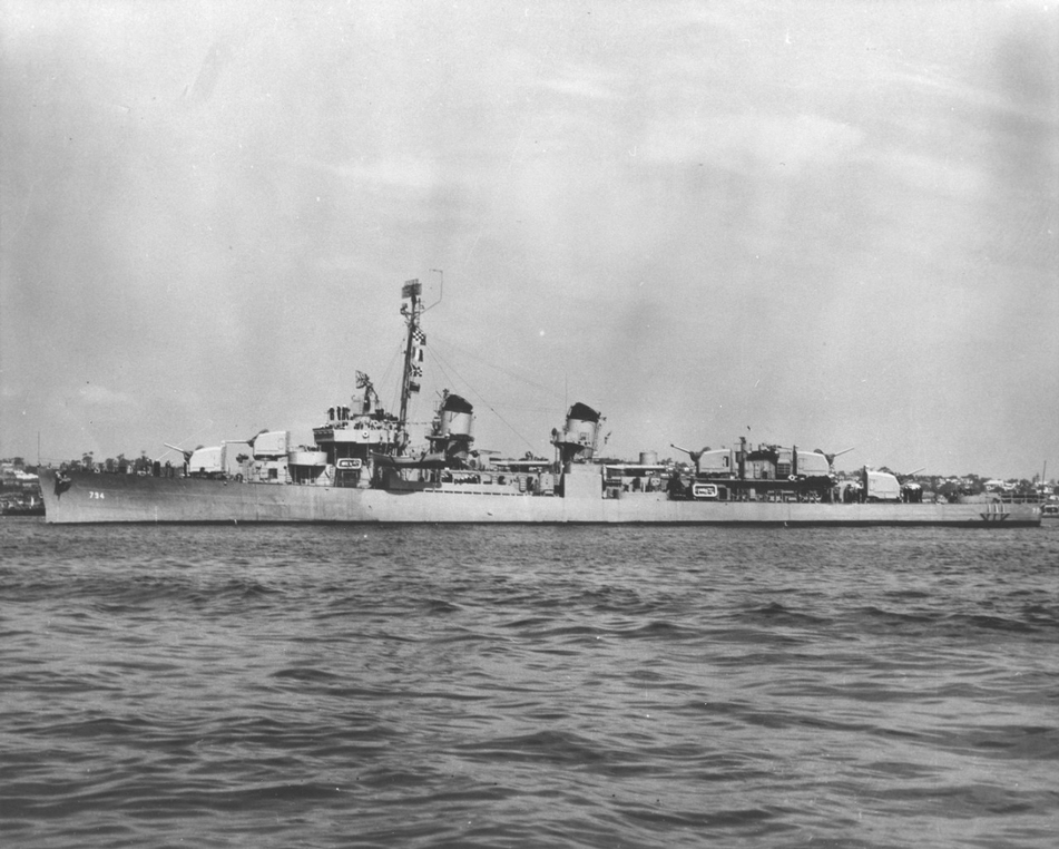 USS Irwin (DD-794), early 1950s 