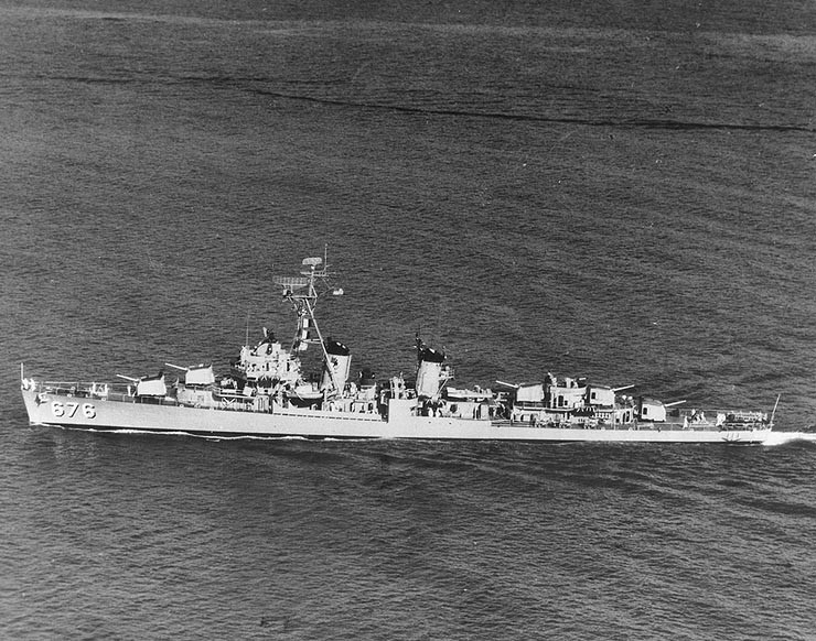 USS Marshall (DD-676), 1964 