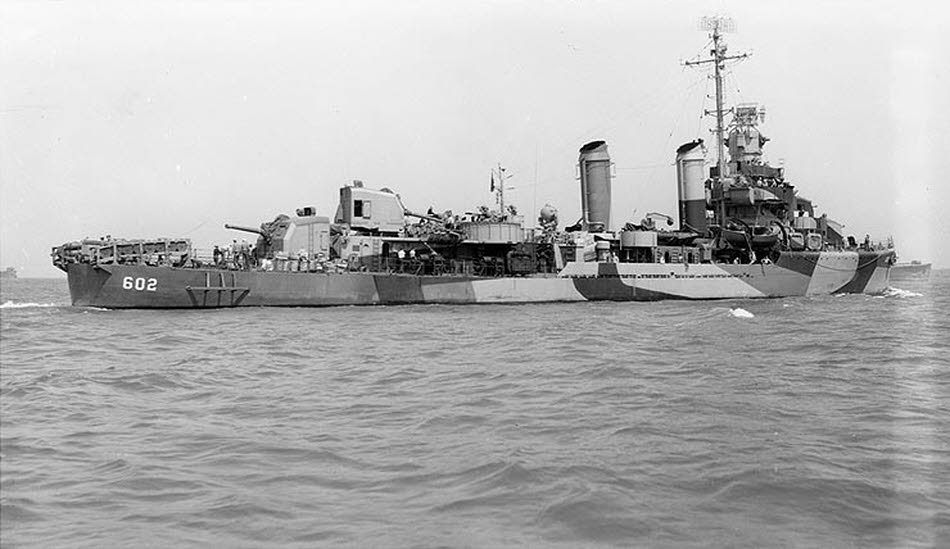 USS Meade (DD-602), San Francisco, 1944 