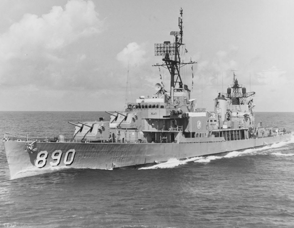 USS Meredith (DD-890), 1970s 