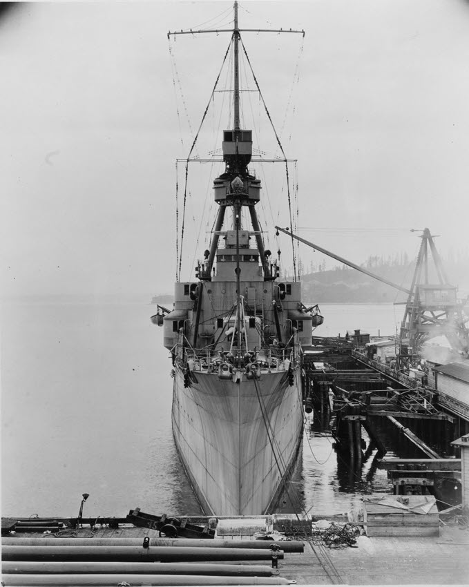 USS Milwaukee (CL-5), Tacoma, Washington, 1923 
