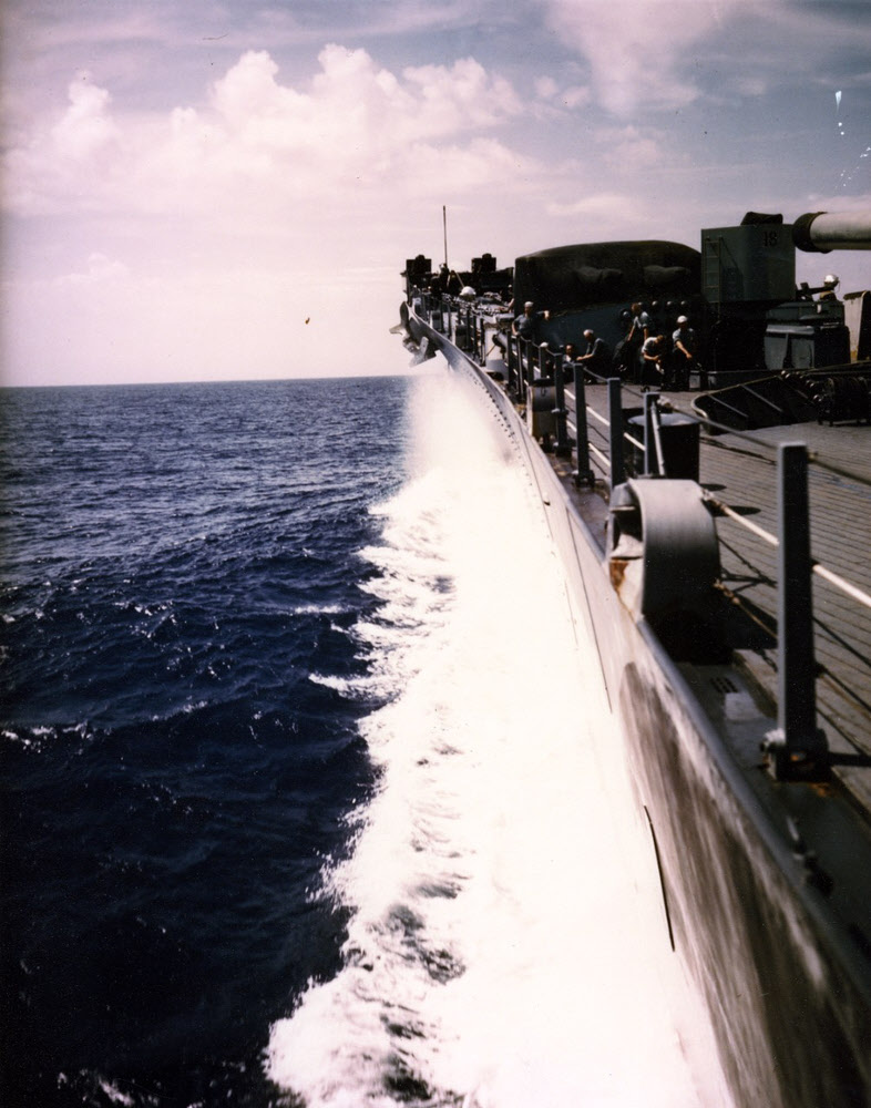 High Speed Run, USS Missouri (BB-63) 