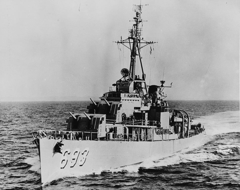 USS Moale (DD-693), 1953 