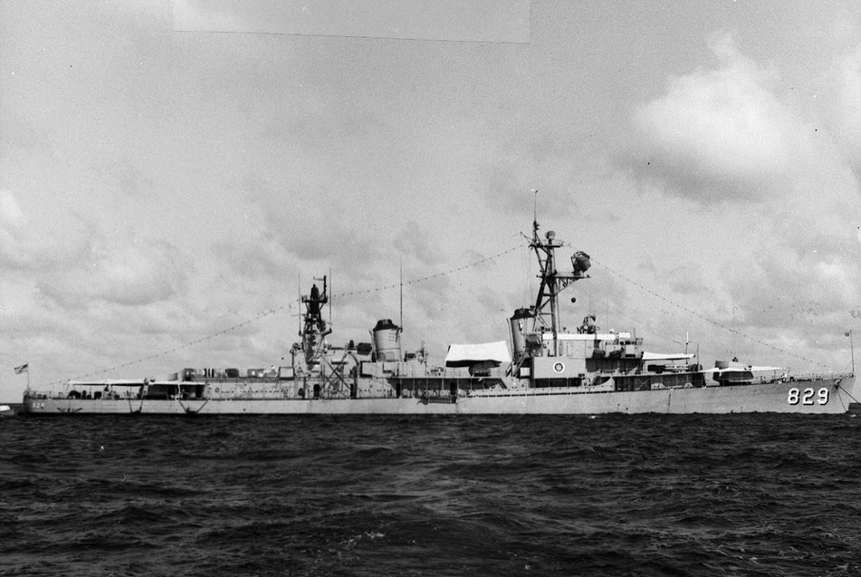 USS Myles C Fox (DD-829), Mogadishu, c.1969