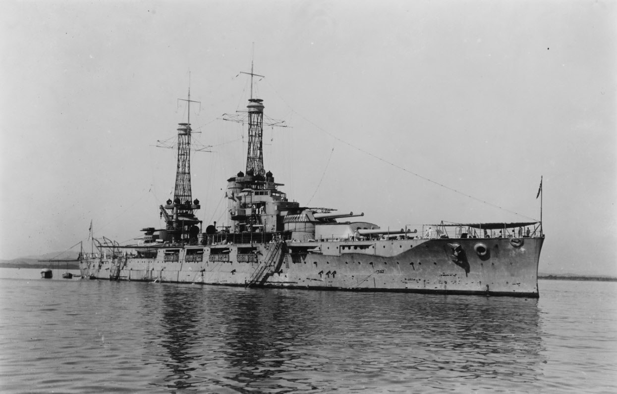 USS Nevada (BB-36), Guantanamo Bay, 1920 