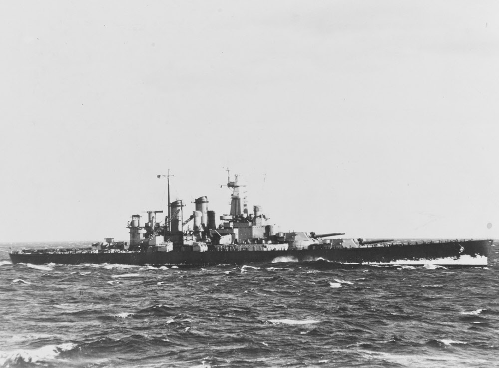 USS North Carolina (BB-55), 1941 