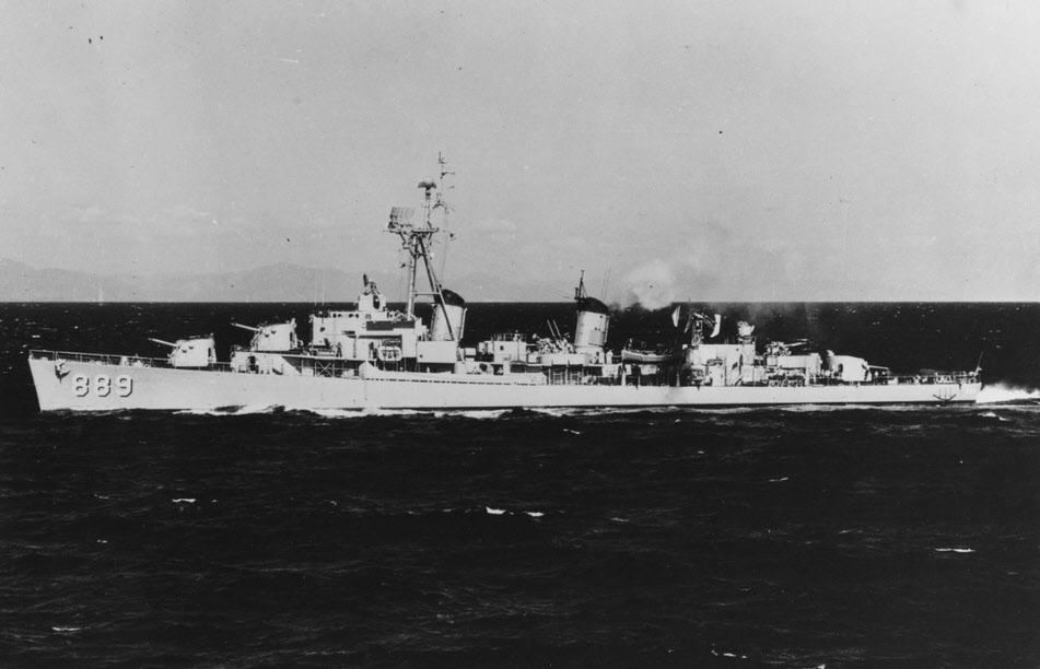 USS O Hare (DD-889), 1950s 