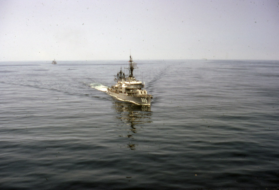 Colour picture of USS O Hare (DD-889) 