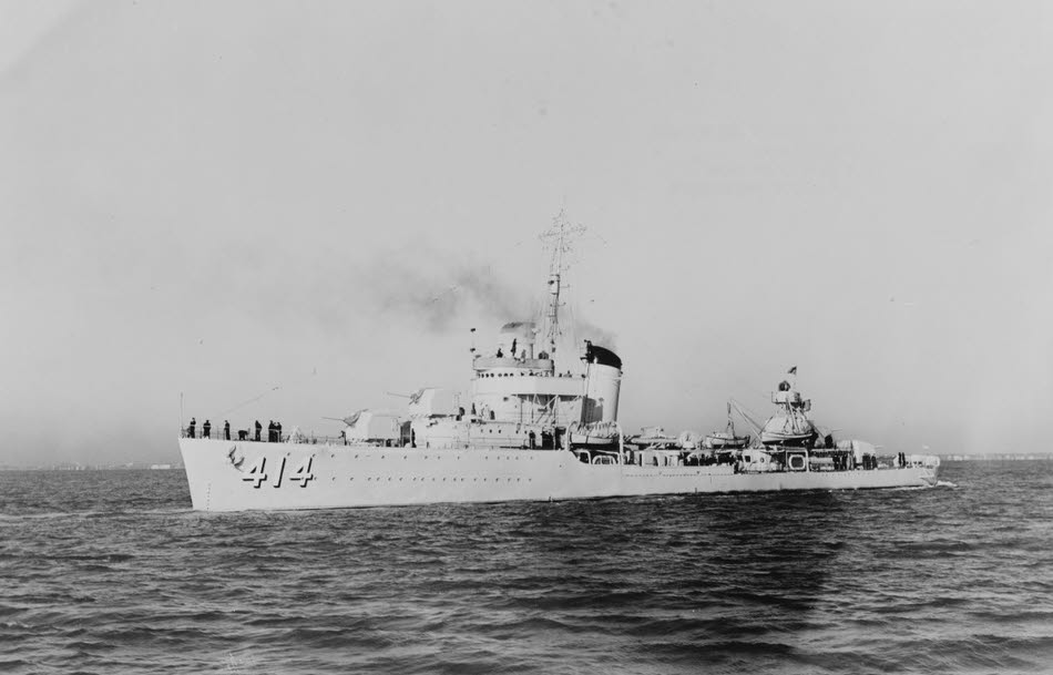 USS Russell (DD-414), 1939-40 