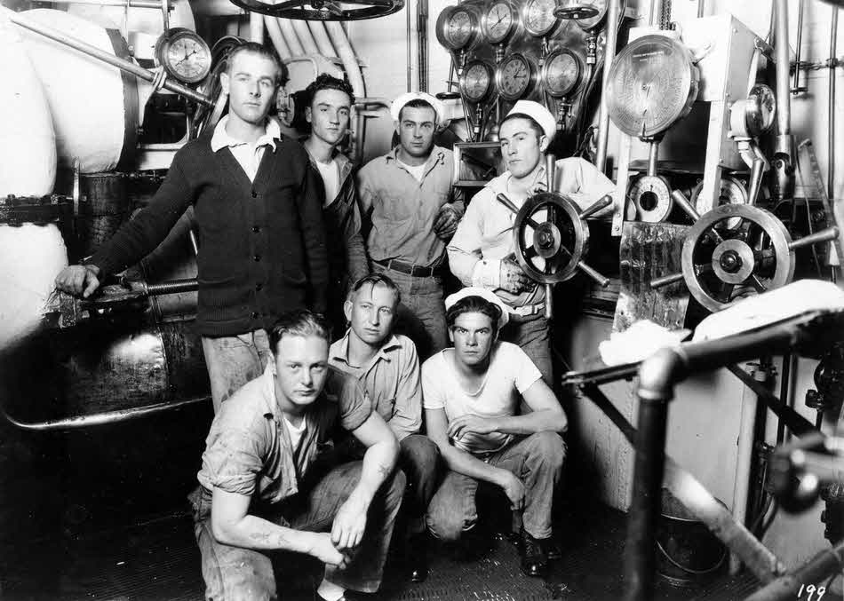 Engine Room Crew of USS Sinclair (DD-275) 