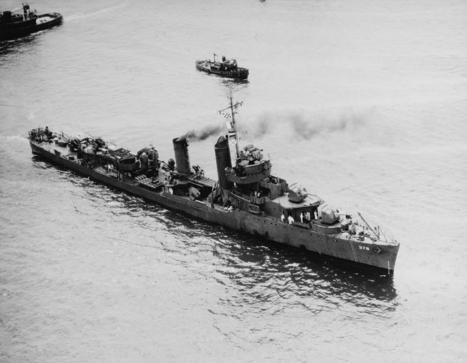USS Smith (DD-378) at Pearl Harbor, 1946 
