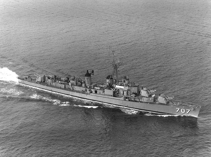 USS Soley (DD-707), 1961 