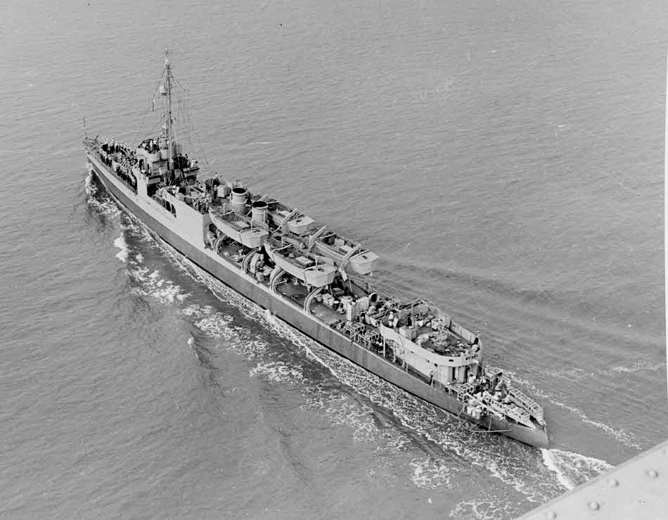 USS Tattnall (APD-19), Charleston, 1943 