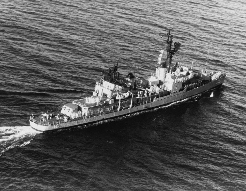 USS Theodore E Chandler (DD-717),, 1969 