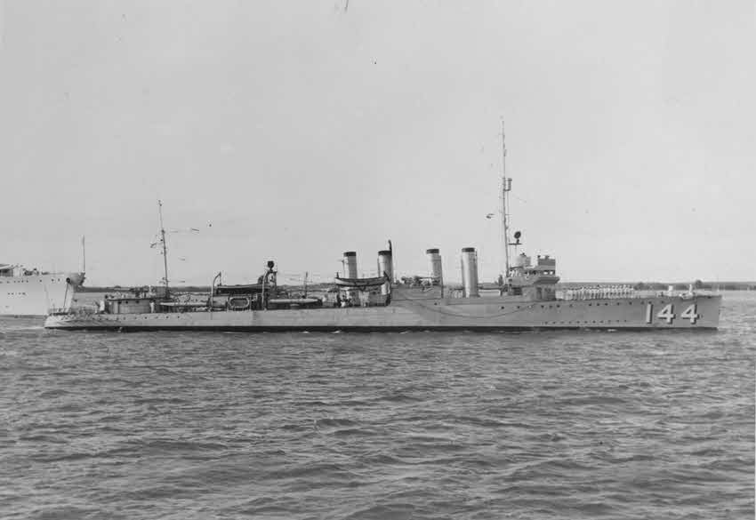 USS Upshur (DD-144), Guantanamo Bay, Cuba, 1931-33 