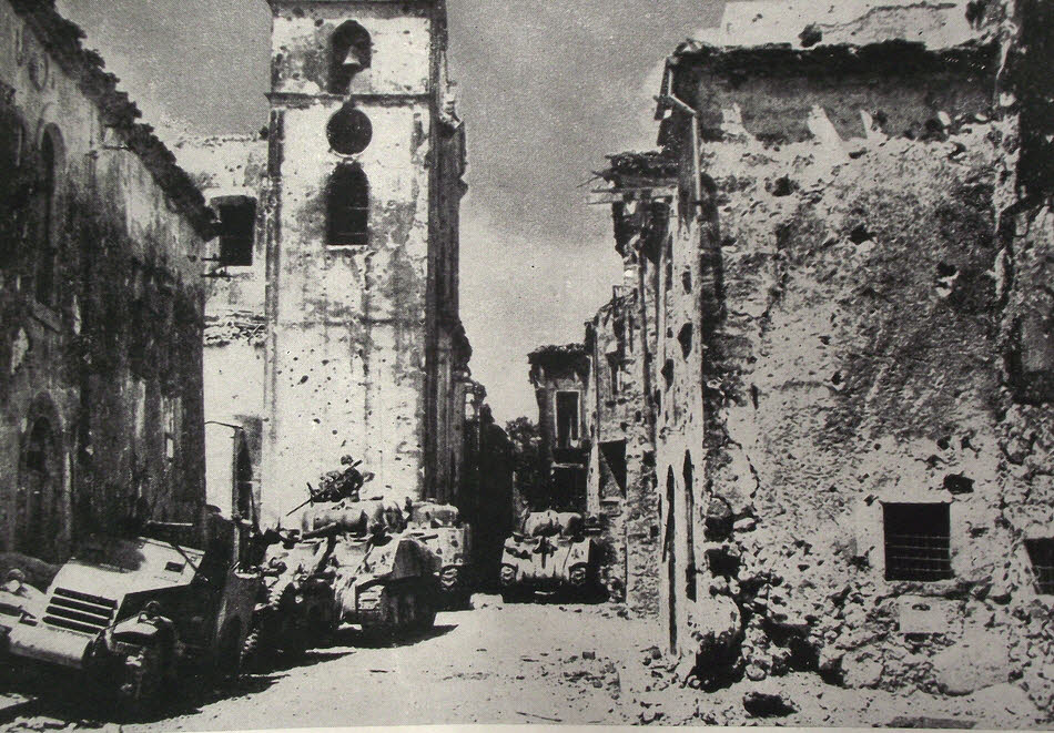 US & French Tanks in San Giorgio 