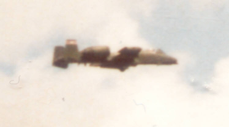 Fairchild A-10 Thunderbolt II in Flight