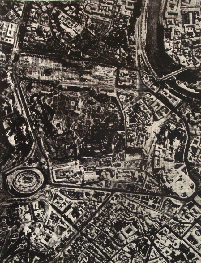 Aerial Photo of Rome, c. 1944 