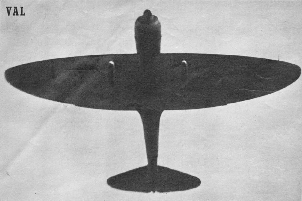 Aichi D3A2 'Val' from below 
