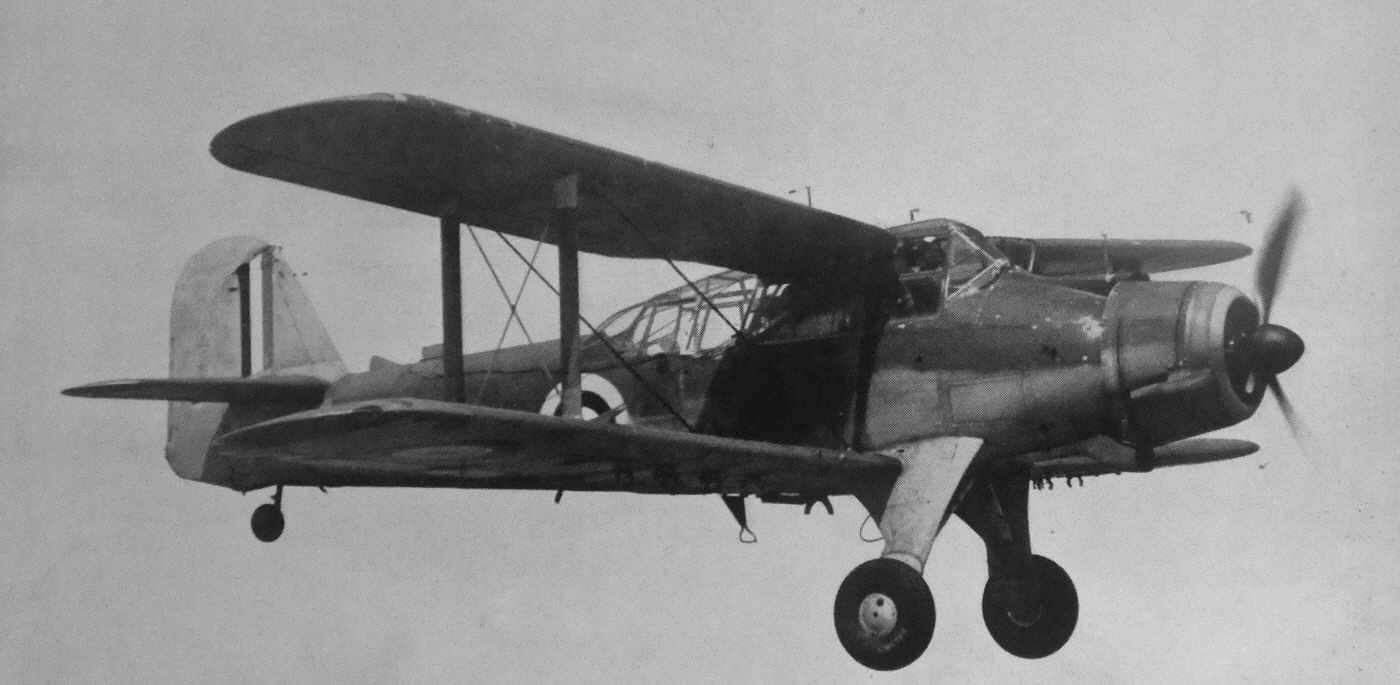 Fairey Albacore in Flight 