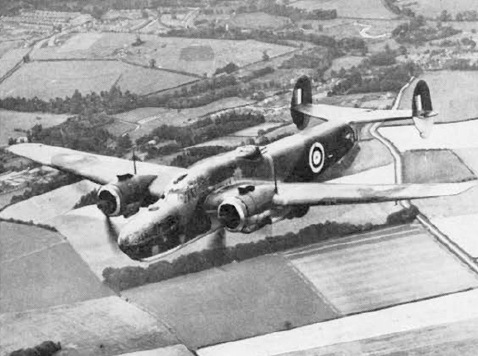 Armstrong Whitworth Albemarle from above-left 