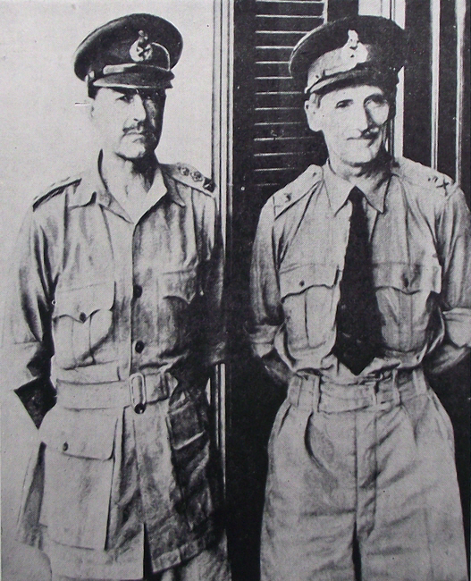 General Alexander and General Montgomery, 1942 