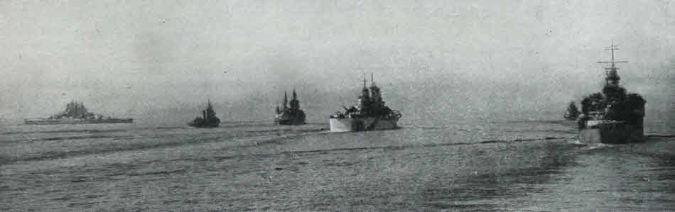 Allied Fleet off Cherbourg 