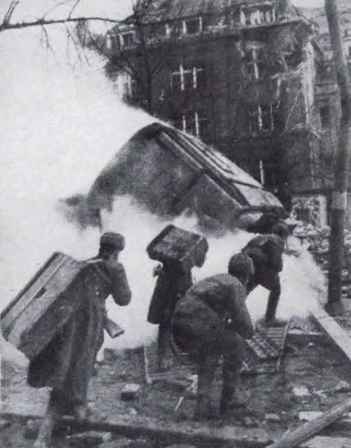 Soviet Sappers attacking a Strongpoint, Breslau