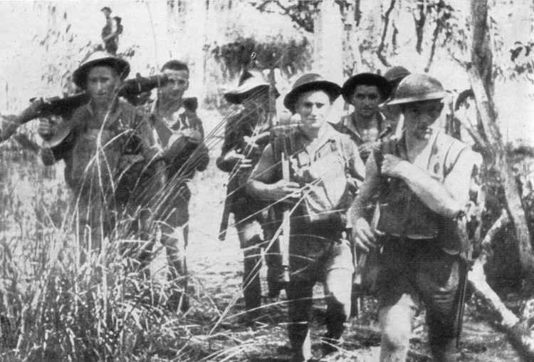 Australian Soldiers on the Kokoda Trail, 1942