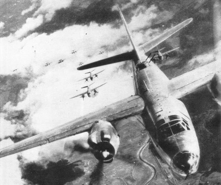 B-26 Marauder over Germany