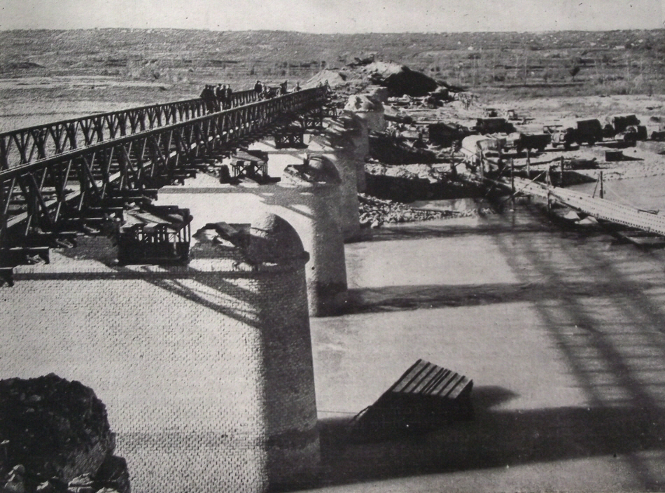 Bailey Bridge over the Sangro, 1944 