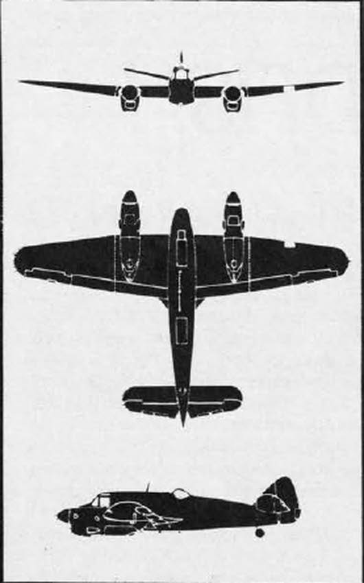 Plans of Bristol Beaufighter 