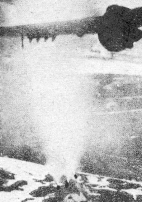 Bristol Beaufighter firing rockets