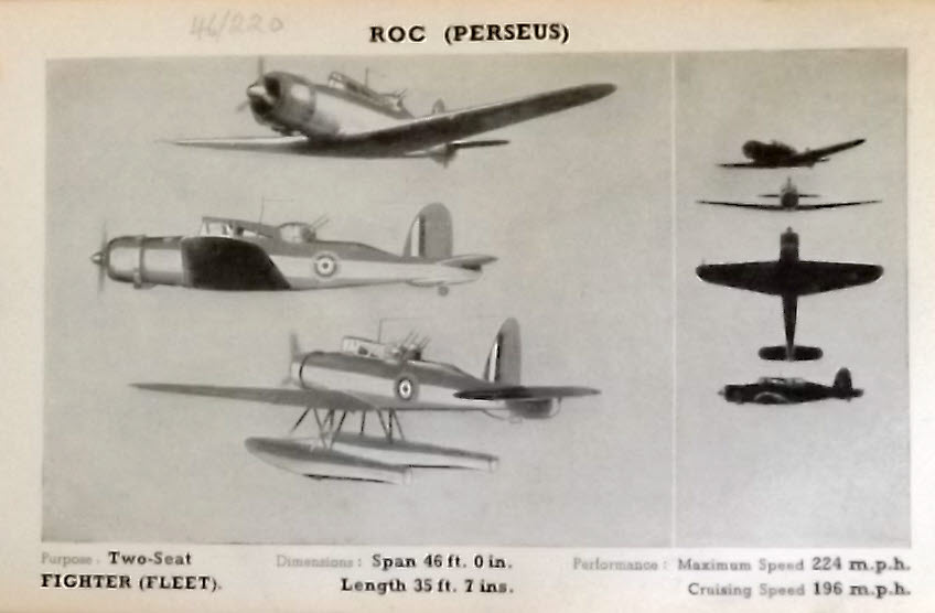 Blackburn Roc in RAF Identification Guide 