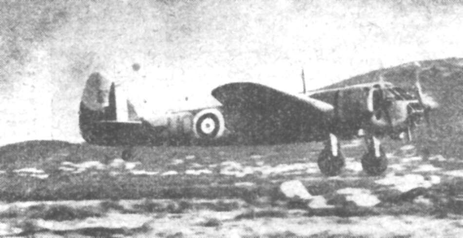 Bristol Blenheim Mk I in Greece