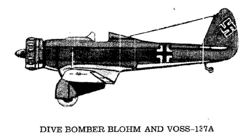 Blohm und Voss BV 137A left view 