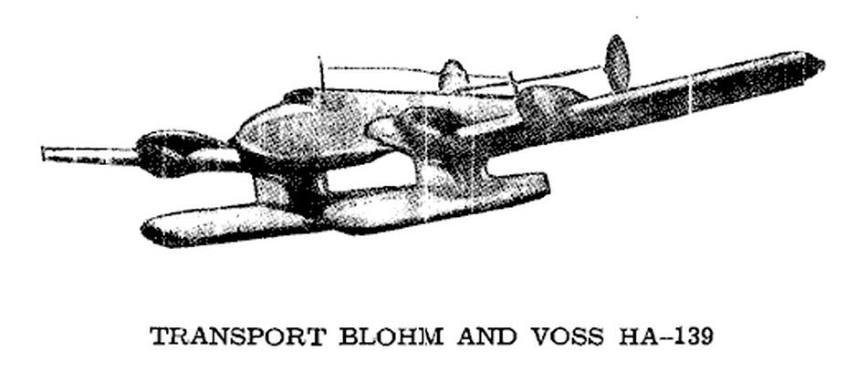 Blohm und Voss BV 139 left view 