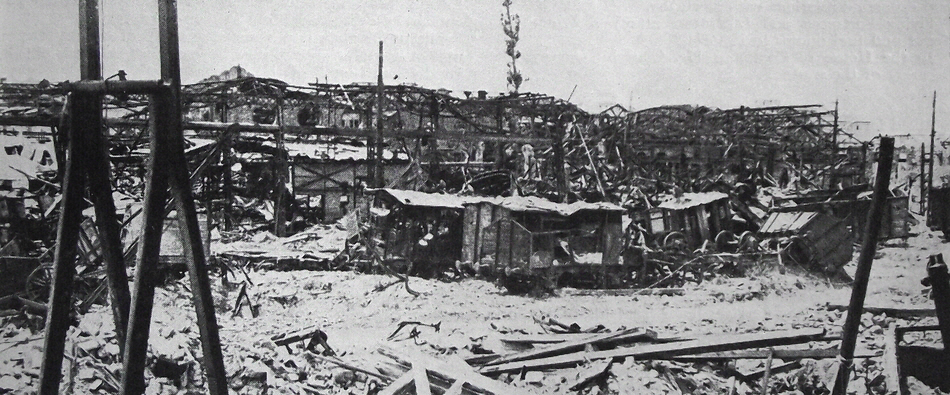 Bombed Railway Yard, Terni, 1944 