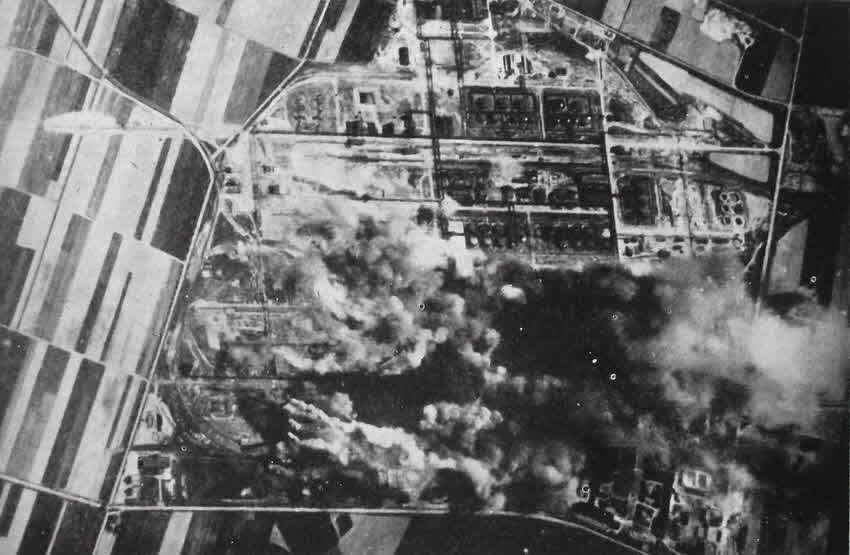 Bombing the Zweiz synthetic oil plant 