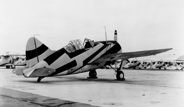 Brewster F2A-2 Buffalo of VF-3, 1940 