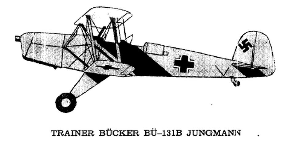 Bucker Bu 131B Jungmann - left view 