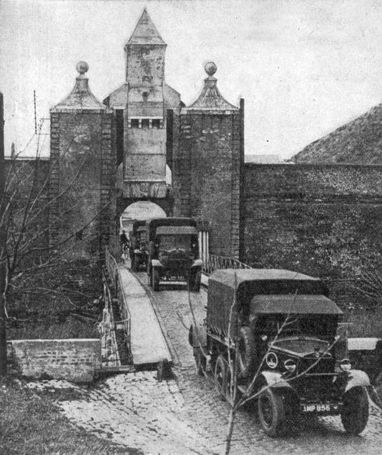 The Citadel gates at Calais