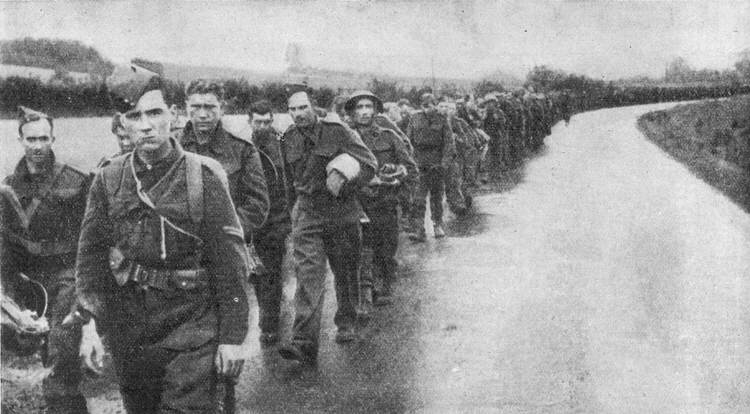 British Prisoners from Calais, 1940