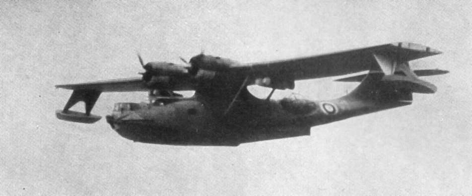 A Consolidated Catalina of Coastal Command in flight
