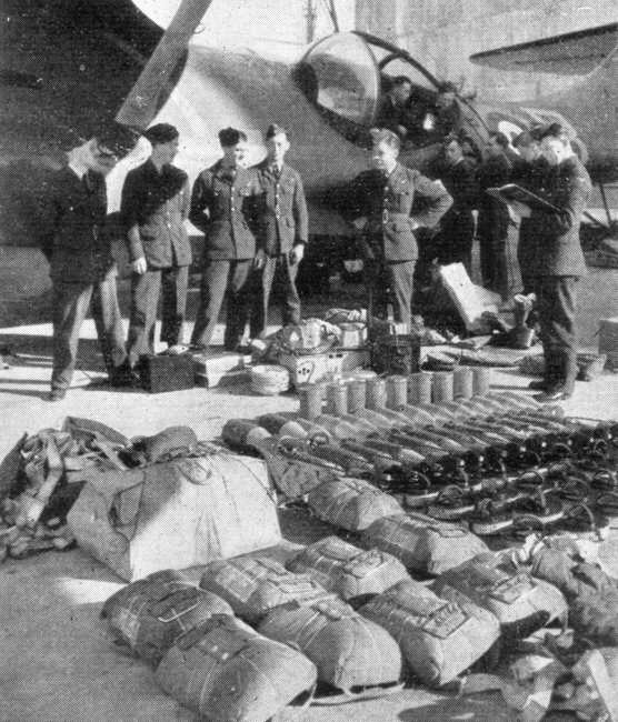 Kit Inspection for the crew of a Catalina